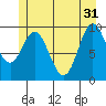 Port Walter tide chart for Friday, May 31, 2024