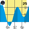 Port Walter tide chart for Wednesday, June 25, 2025