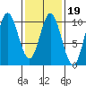 Port Walter tide chart for Thursday, February 19, 2026