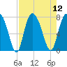 Port Wentworth tide chart for Tuesday, August 12, 2025