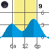 Prisoners Point tide chart for Friday, February 9, 2024