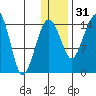 Protection Point tide chart for Saturday, December 31, 2022