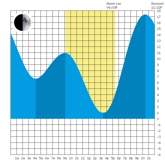 Protection Point tide chart for Friday, November 8, 2024
