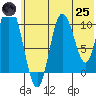 Puale Bay tide chart for Wednesday, June 25, 2025