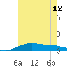 Queen Isabella Causeway tide chart for Wednesday, June 12, 2024