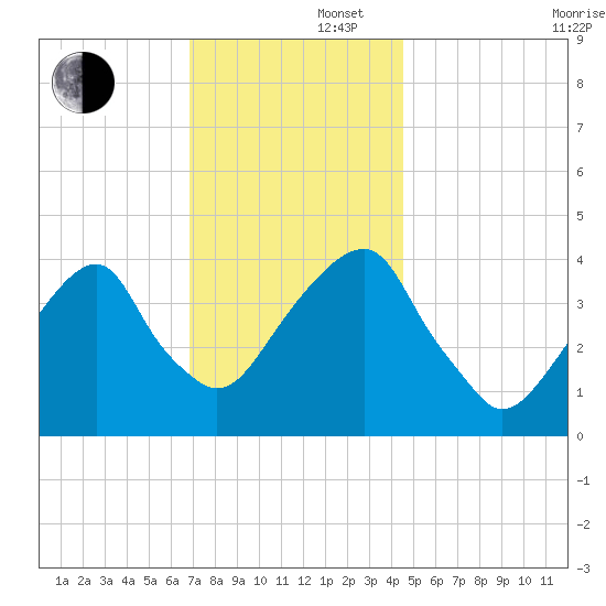 Queensboro Bridge tide chart for Friday, November 22, 2024