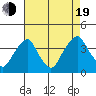 Raccoon Ditch tide chart for Friday, August 19, 2022