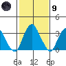 Raccoon Ditch tide chart for Friday, February 9, 2024