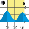 Raccoon Ditch tide chart for Saturday, May 9, 2026