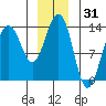 Rasp Ledge tide chart for Tuesday, December 31, 2024