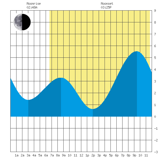 Raven Bay tide chart for Friday, June 28, 2024