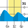 Reynolds tide chart for Wednesday, January 31, 2024