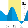 Reynolds tide chart for Saturday, January 31, 2026