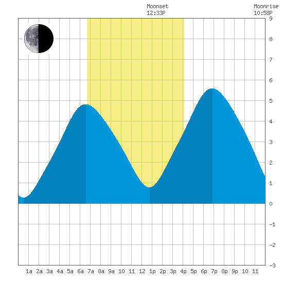 Richmond tide chart for Friday, November 22, 2024