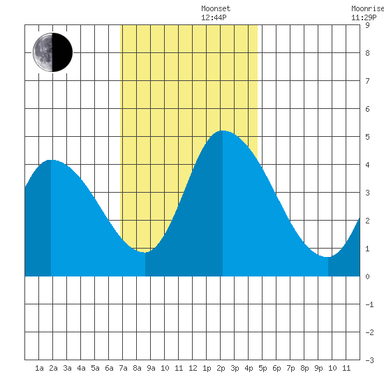 Riggins Ditch tide chart for Friday, November 22, 2024