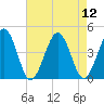 Riggins Ditch tide chart for Tuesday, August 12, 2025