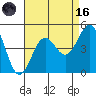 Mussel Shoals tide chart for Wednesday, August 16, 2023