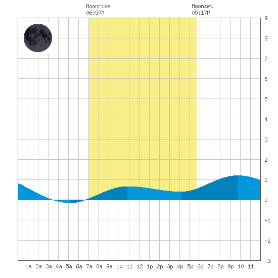 Doctors Arm tide chart for Friday, December 19, 2025