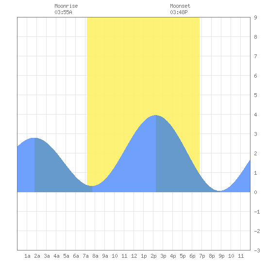 Rongelap Island tide chart for Sunday, January 10, 2021