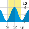 Roses Bluff tide chart for Monday, December 12, 2022