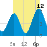 Roses Bluff tide chart for Saturday, August 12, 2023