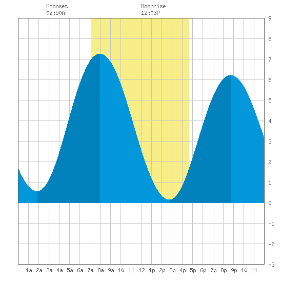 Salmon Falls River tide chart for Saturday, January 20, 2024