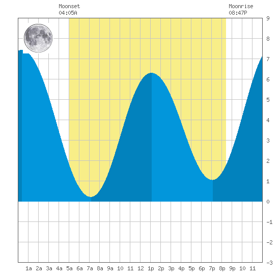 Salmon Falls River tide chart for Friday, June 21, 2024