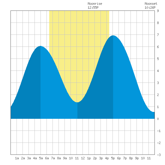 Salmon Falls River tide chart for Friday, November 8, 2024
