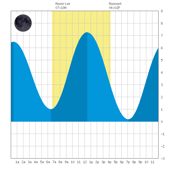 Salmon Falls River tide chart for Thursday, November 20, 2025