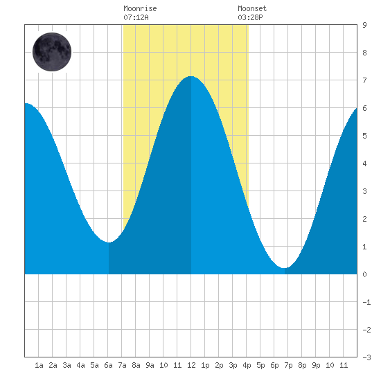 Salmon Falls River tide chart for Friday, December 19, 2025