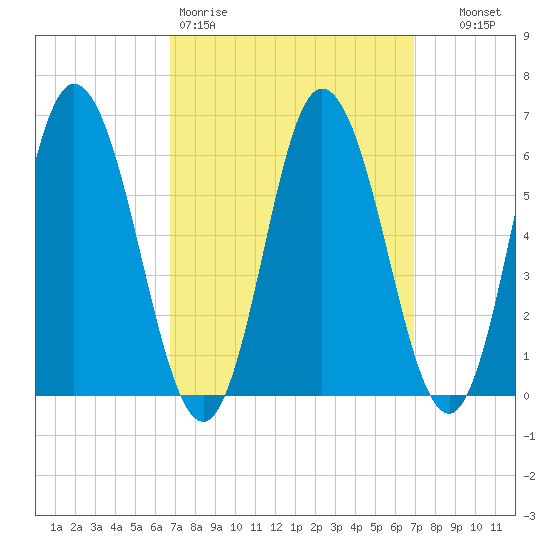 Salmon Falls River tide chart for Friday, March 20, 2026