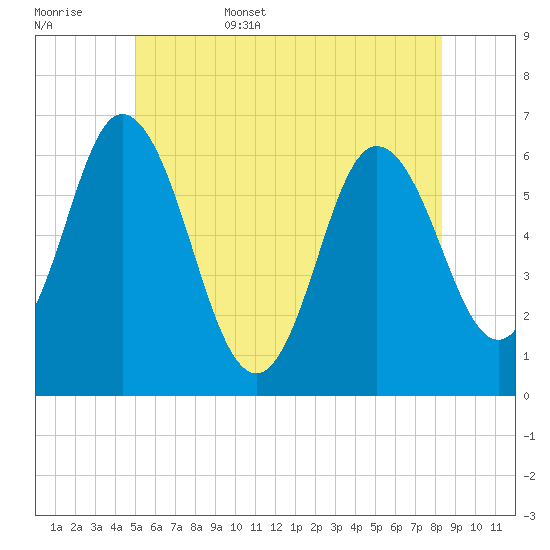 Salmon Falls River tide chart for Friday, June 5, 2026