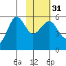Sanak Harbor tide chart for Wednesday, January 31, 2024
