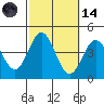 Santa Barbara Island tide chart for Saturday, October 14, 2023