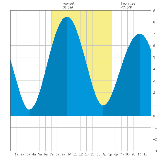 Savage Island tide chart for Sunday, November 21, 2021