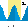 Savage Island tide chart for Wednesday, January 31, 2024