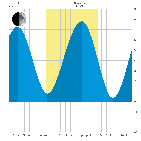 Savage Island tide chart for Sunday, December 8, 2024