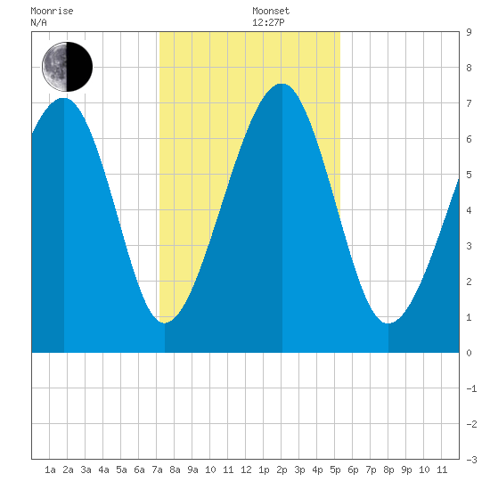 Savage Island tide chart for Thursday, December 11, 2025