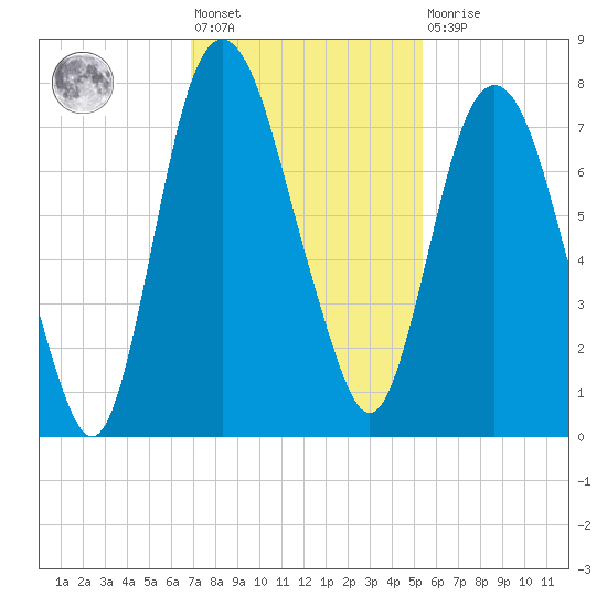 Savannah tide chart for Friday, November 19, 2021