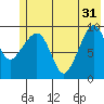 Sawmill Bay tide chart for Friday, May 31, 2024