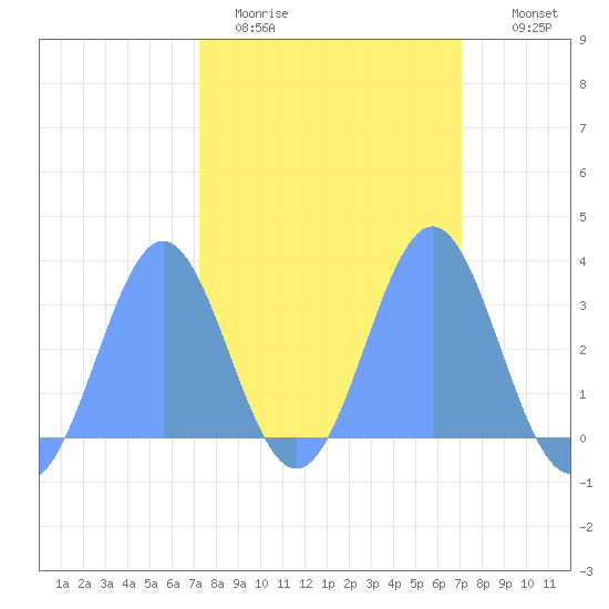 Bikini Atoll tide chart for Friday, February 20, 2026