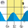 Saybrook Jetty tide chart for Saturday, August 9, 2025