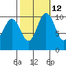 Seabeck tide chart for Thursday, October 12, 2023