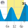 Seacamp Dock tide chart for Sunday, May 31, 2026