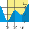 Seal Cape tide chart for Thursday, June 11, 2026