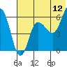 Seal Cape tide chart for Friday, June 12, 2026