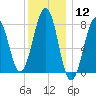 Crescent Beach tide chart for Friday, January 12, 2024