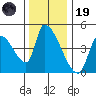 Seaside tide chart for Wednesday, November 19, 2025