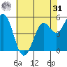 Selby tide chart for Sunday, May 31, 2026
