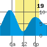 Shag Rock tide chart for Friday, March 19, 2021
